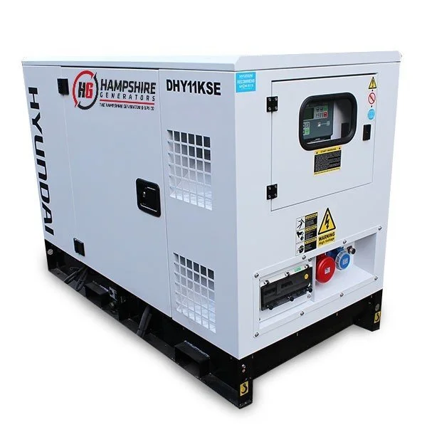 Hyundai DHY11KSE 11kVA 1500rpm Three Phase Diesel Generator