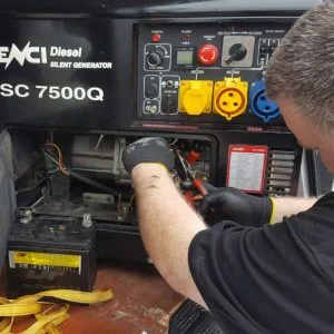 Portable generator service repair maintenance