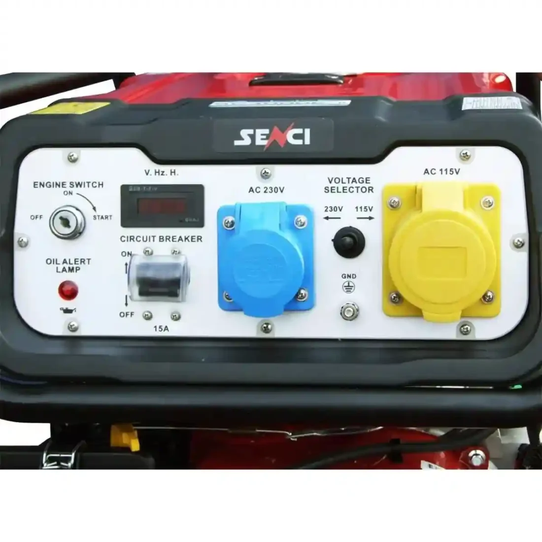 Senci SC4000-II 3.8kW Electric Start Frame Mounted Petrol Generator