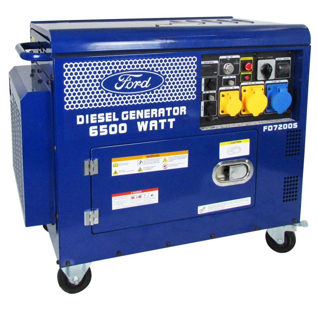 Ford FD7200S 6kW Portable Diesel Generator