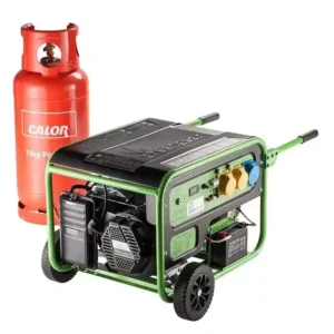 Greengear GE 5000UK 5kW Portable LPG Powered Generator.