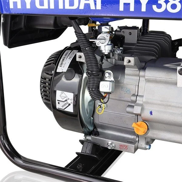 Hyundai HY3800L-2 3.2kW / 4kVA Recoil Start Site Petrol Generator