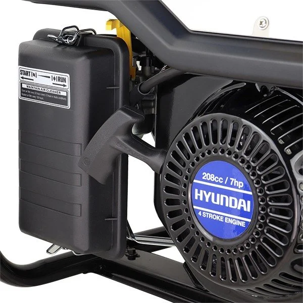 Hyundai HY3800L-2 3.2kW / 4kVA Recoil Start Site Petrol Generator