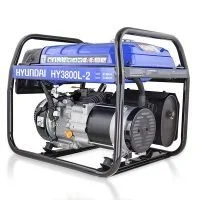 Hyundai HY3800L-2 3.2kW / 4kVA Recoil Start Site Petrol Generator