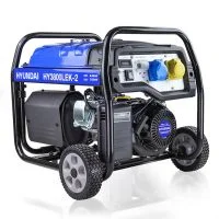 Hyundai HY3800LEK-2 3.2kW / 4.00kVA Electric Start Site Petrol Generator