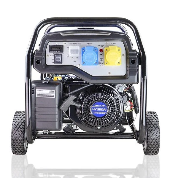 Hyundai HY3800LEK-2 3.2kW / 4.00kVA Electric Start Site Petrol Generator