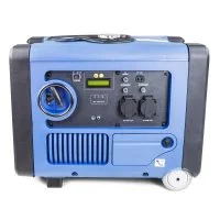 Hyundai HY4500SEI 230V Petrol Driven 4000W 4.0kW 5kVA Portable Silenced Generator