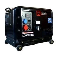 Warrior LDG6000S3 6kW Three Phase Silent Diesel Generator