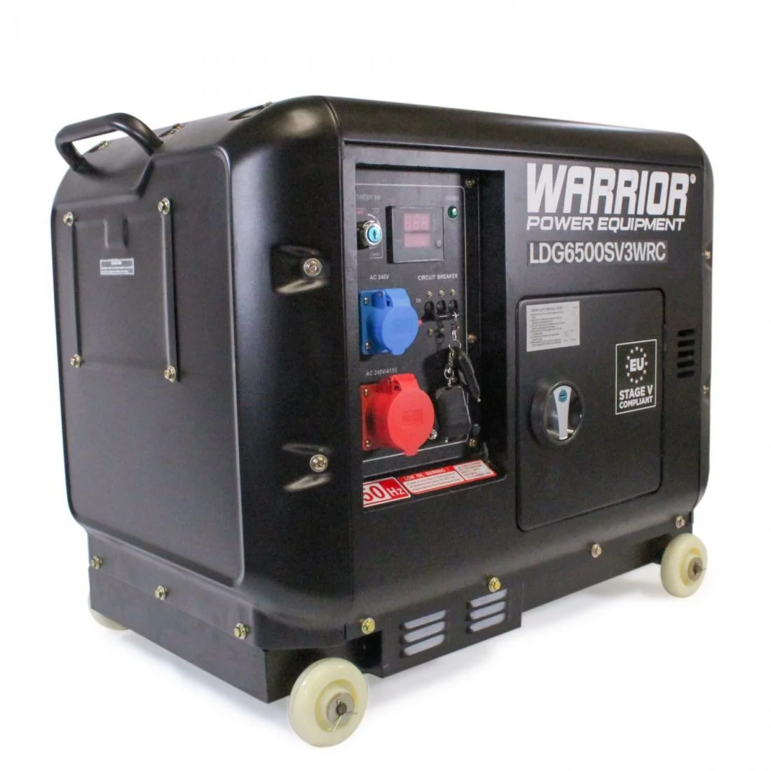 Warrior LDG6500SV3WRC 5.5KW Diesel Generator 3 Phase Wireless Remote