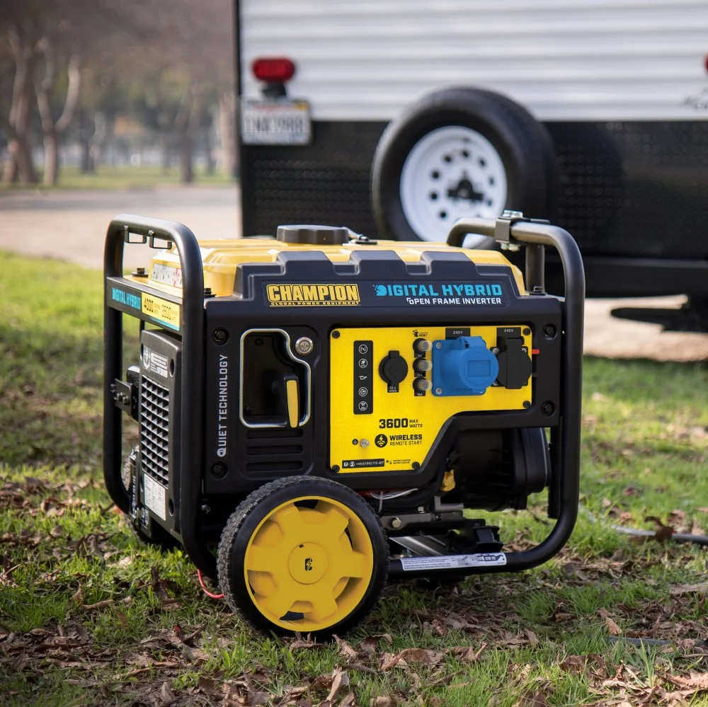 Champion CPG4000DHY 3500W Open Frame Petrol Inverter Generator