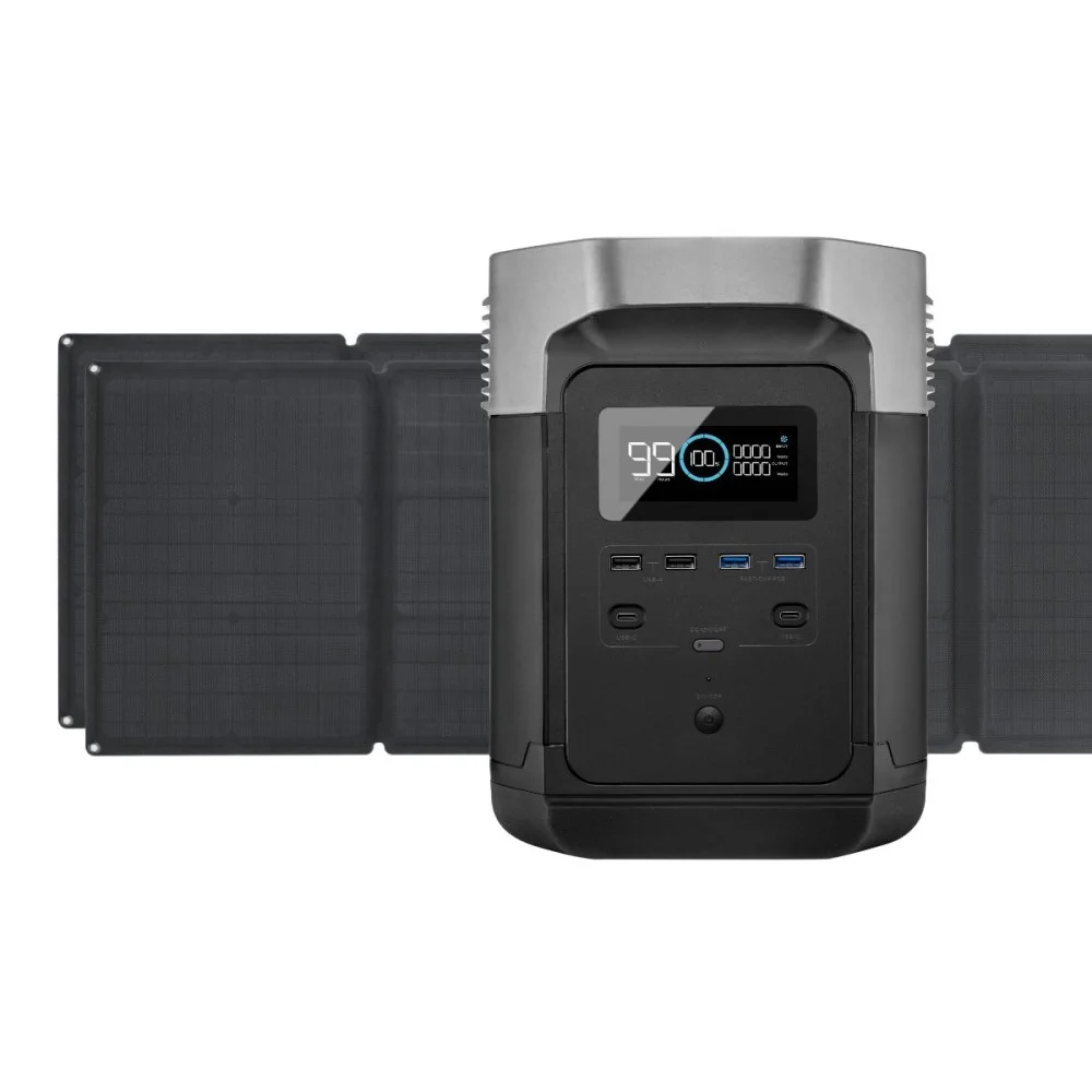 EcoFlow DELTA Bundle + 2x 110W Solar Panel