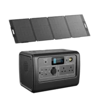 Bluetti EB70 Portable Power Station + SP120L Solar Panel