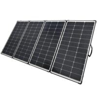 Bluetti AC200P L + Excel Power 440W Portable Folding Solar Panel