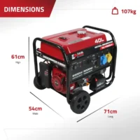 Excel Power XL11000V 8KW Open Framed Petrol Generator