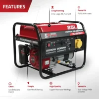 Excel Power XL2500V 2.2KW Open Framed Petrol Generator