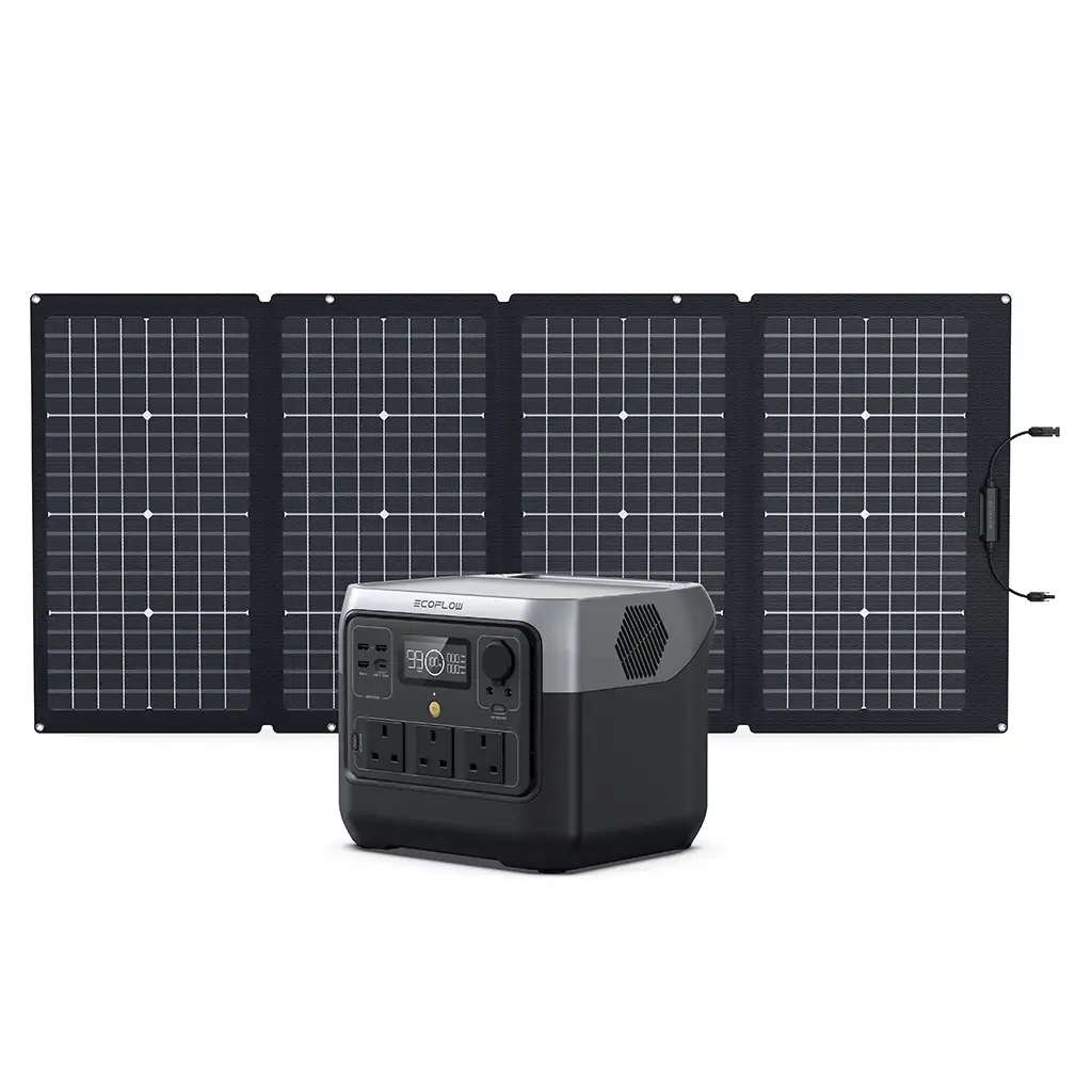 Ecoflow Delta 2 Max with 220W Solar Panel (PV220w) – Renewable Outdoors