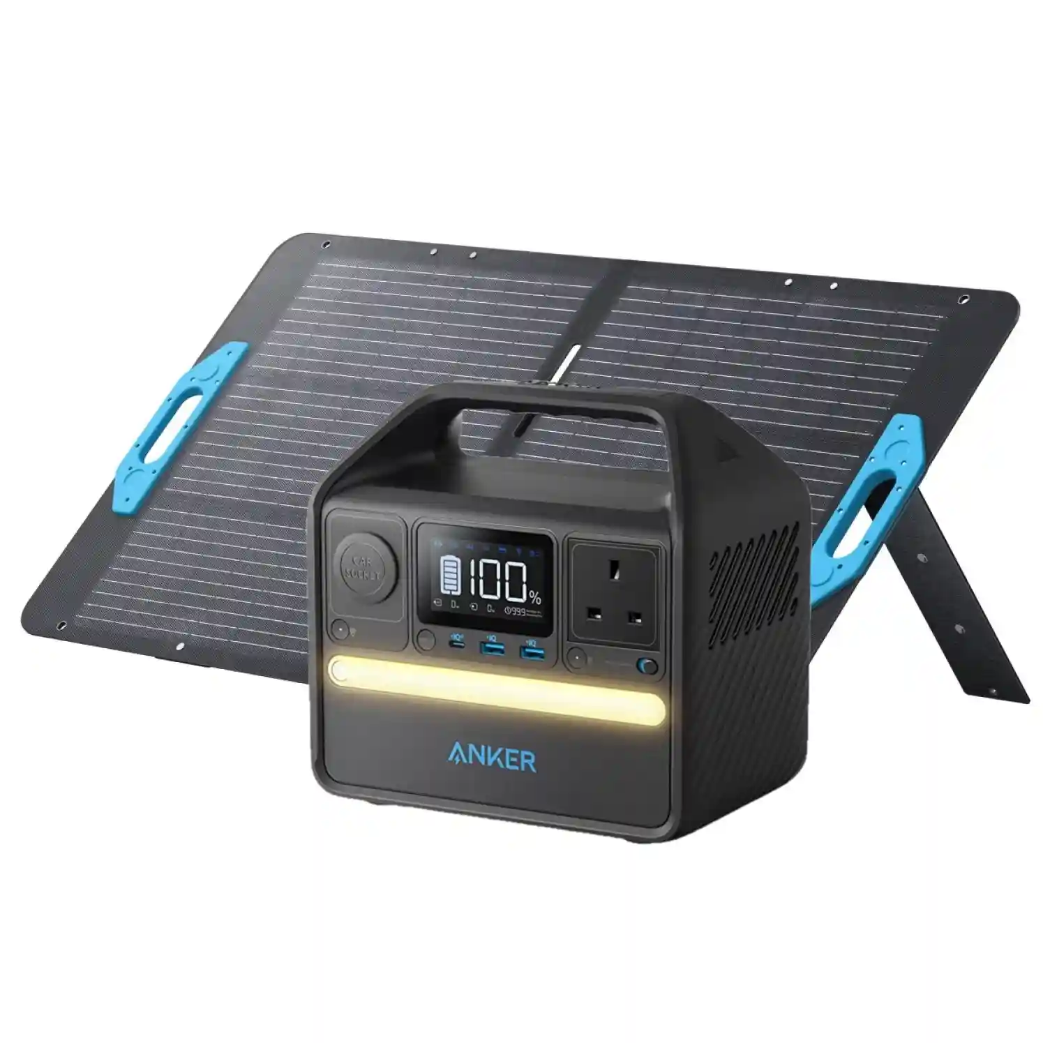 Anker SOLIX 521 Power Station + Anker SOLIX 100W Solar Panel