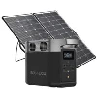 EcoFlow DELTA 2 + Excel Power 200W Portable Folding Solar Panel