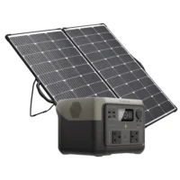 EcoFlow RIVER 2 Max + Excel Power 200W Portable Folding Solar Panel