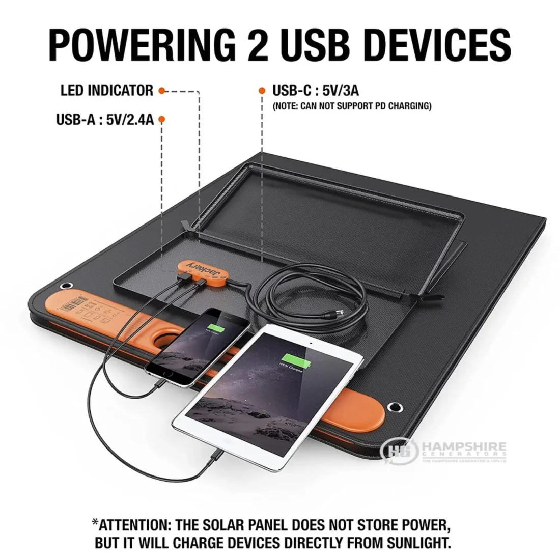 Jackery Explorer 100 Plus Portable Power Station + SolarSaga 100W Solar Panel