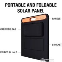 Jackery Explorer 100 Plus Portable Power Station + SolarSaga 100W Solar Panel