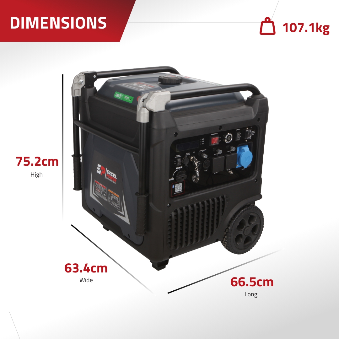 Excel Power XL10000i 8.8kW Inverter Generator