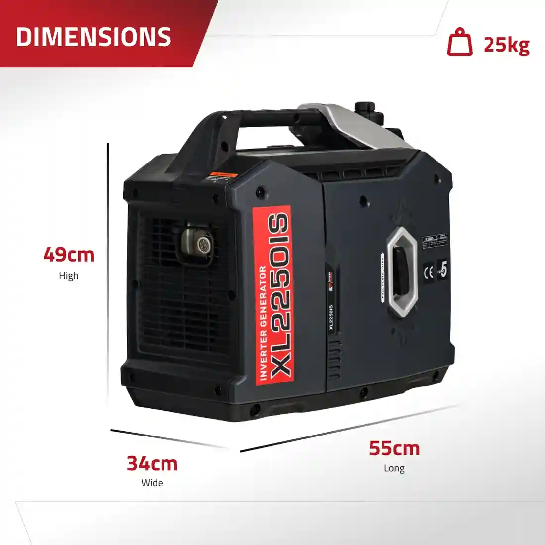 Excel Power XL2250iS 2kW Inverter Generator