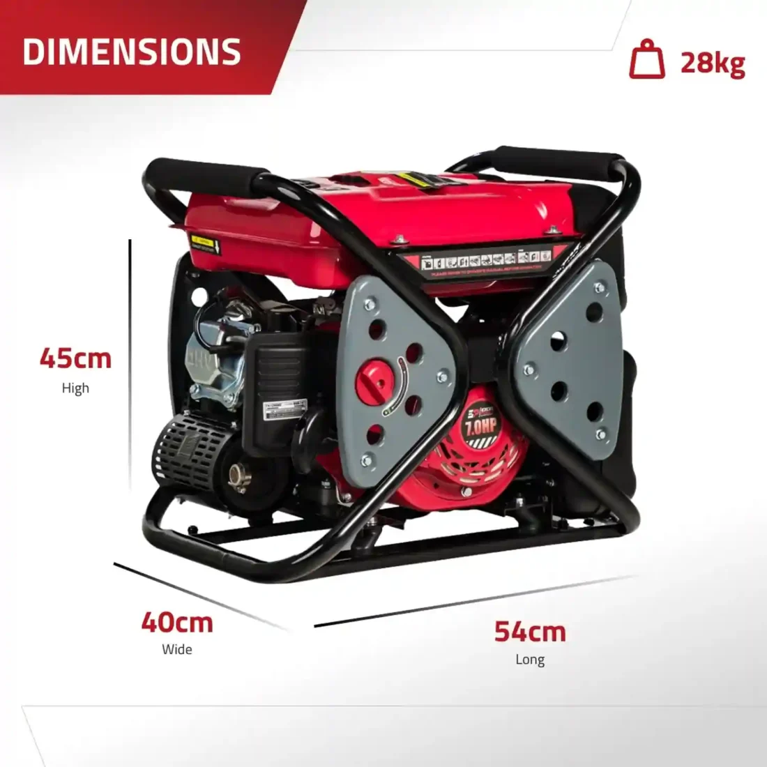 Excel Power XL3000iE 3.2kW Inverter Generator