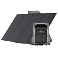 EcoFlow DELTA Pro 3 + 400W Portable Solar Panel