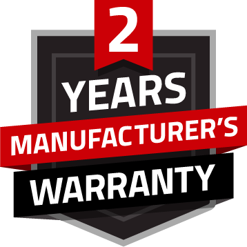 2 Year Warranty