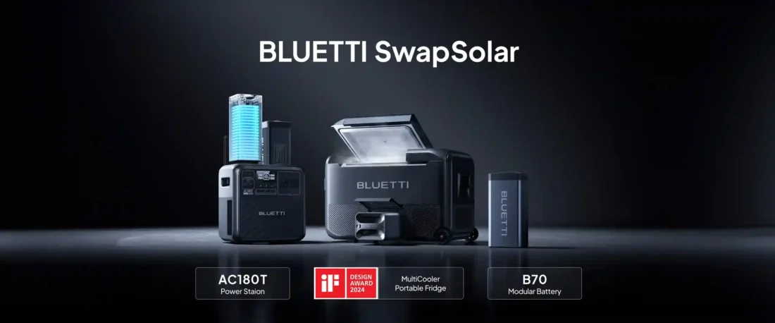 Bluetti AC180T Portable Power Station SwapSolar