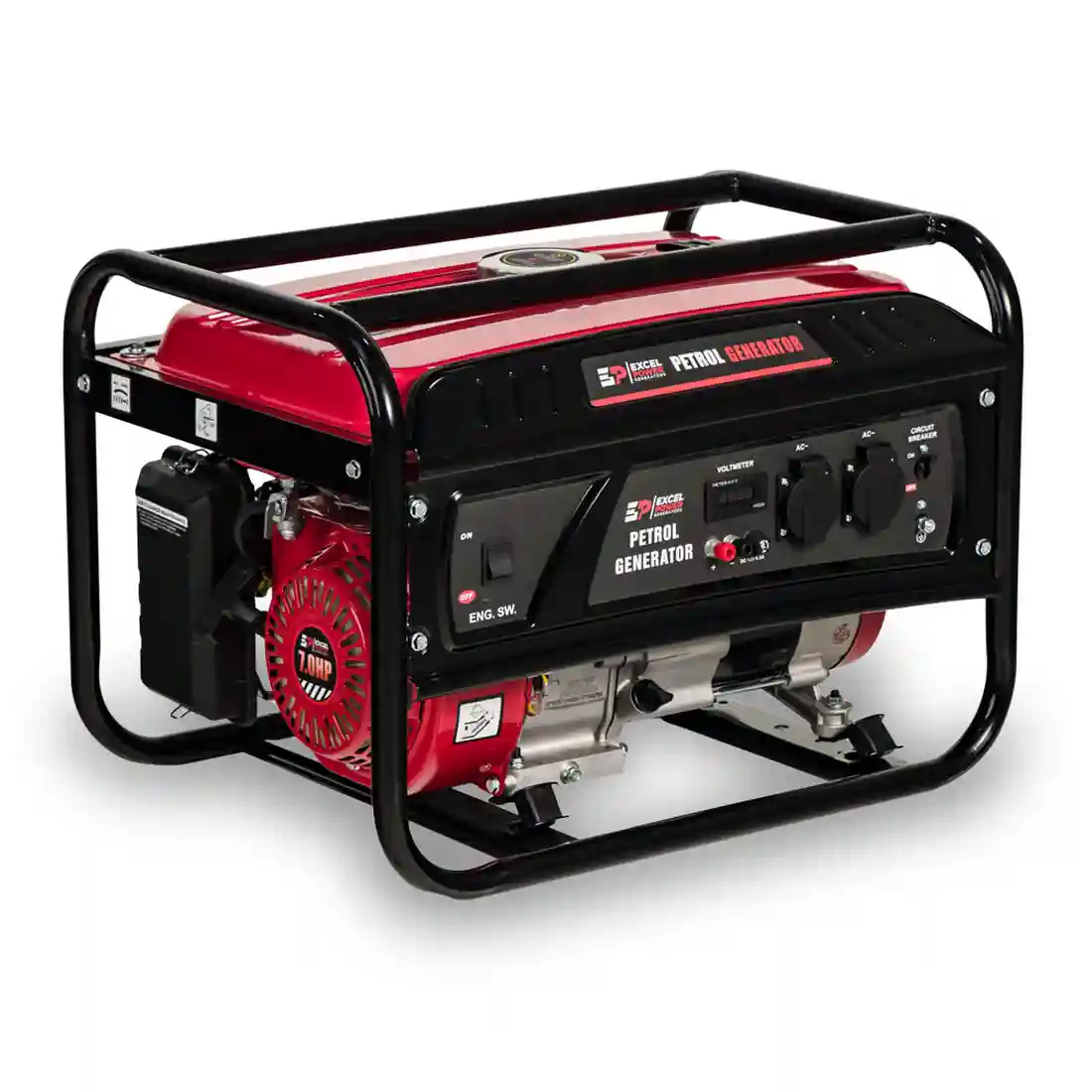 Excel Power XL3000E 3kW Open Frame Petrol Generator