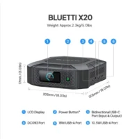 Bluetti X20 Power Bank For Laptops