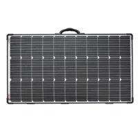 Bluetti AC2P + Excel Power 200W Portable Folding Solar Panel