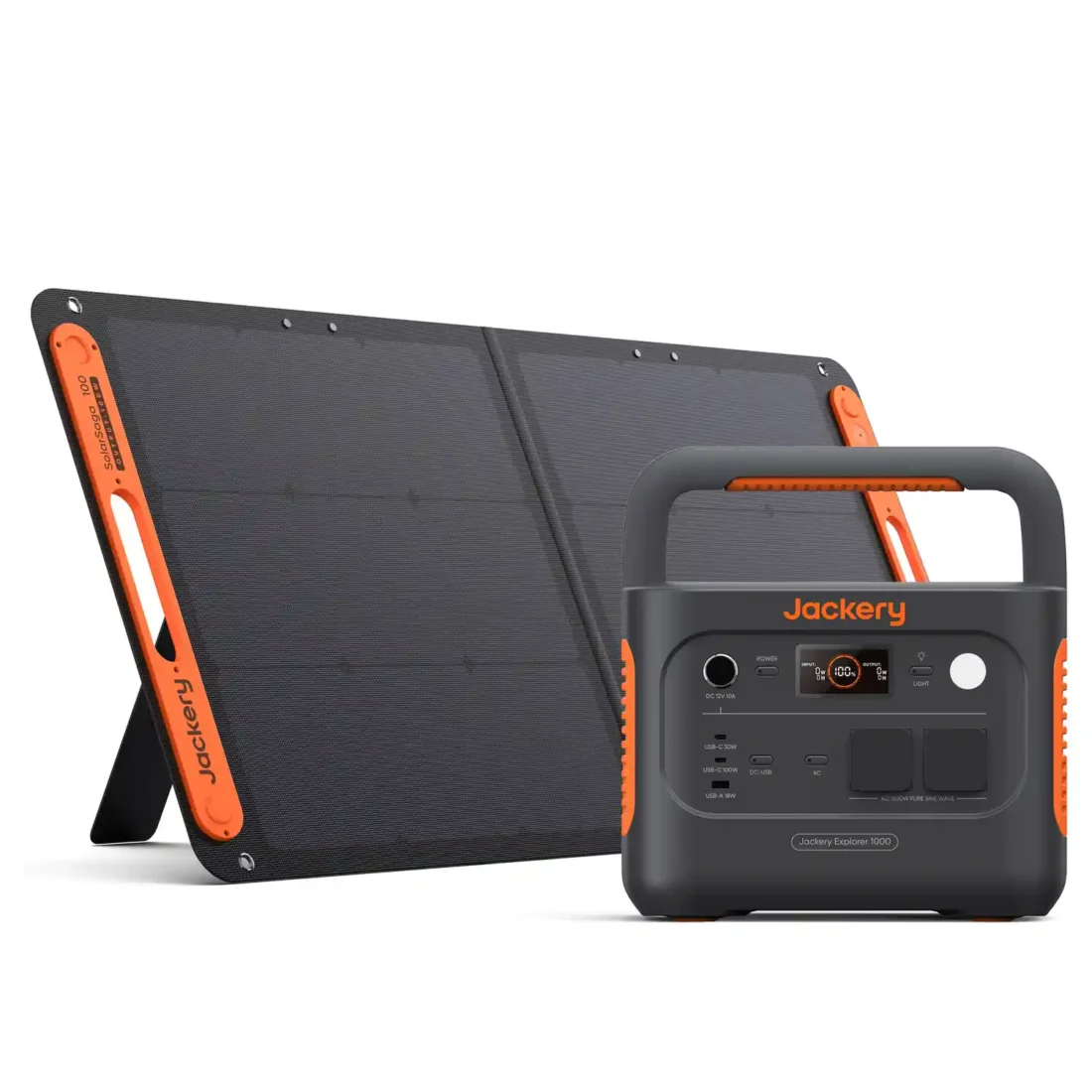 Jackery Explorer 1000 v2 + SolarSaga 100W Solar Panel